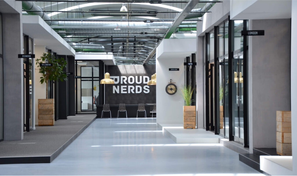 Proud Nerds kantoor